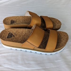 Reef Cushion vista high sandals sz 8